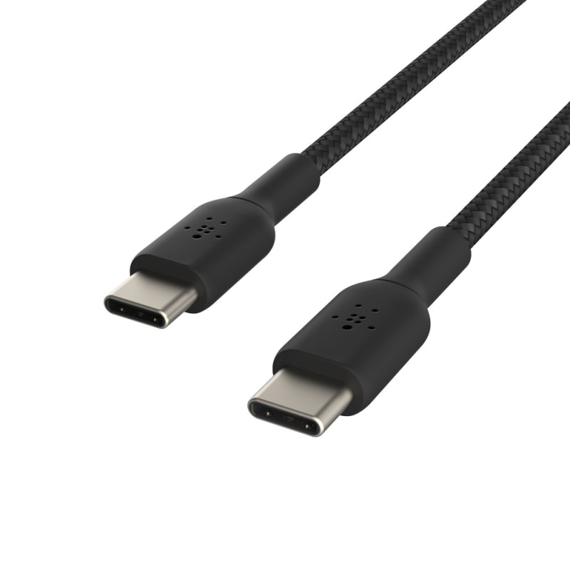 Belkin BoostCharge USB-C to USB-C Braided 1M Cable - Black