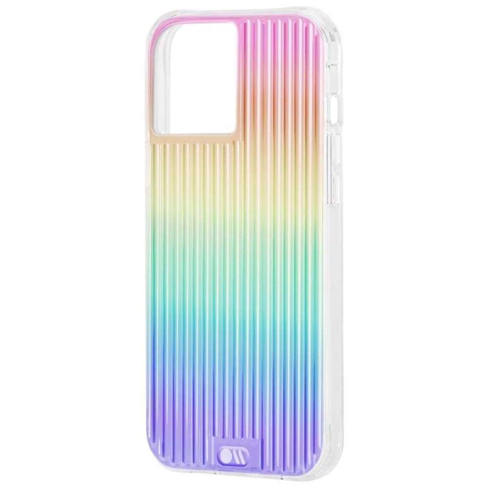 Case-Mate Tough Groove Case for iPhone 12/12 Pro 6.1 - Iridescent - Accessories