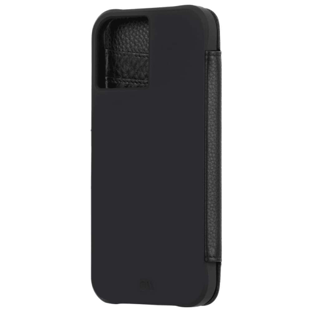 Case-Mate Wallet Folio Case for iPhone 12/12 Pro 6.1 - Black - Accessories