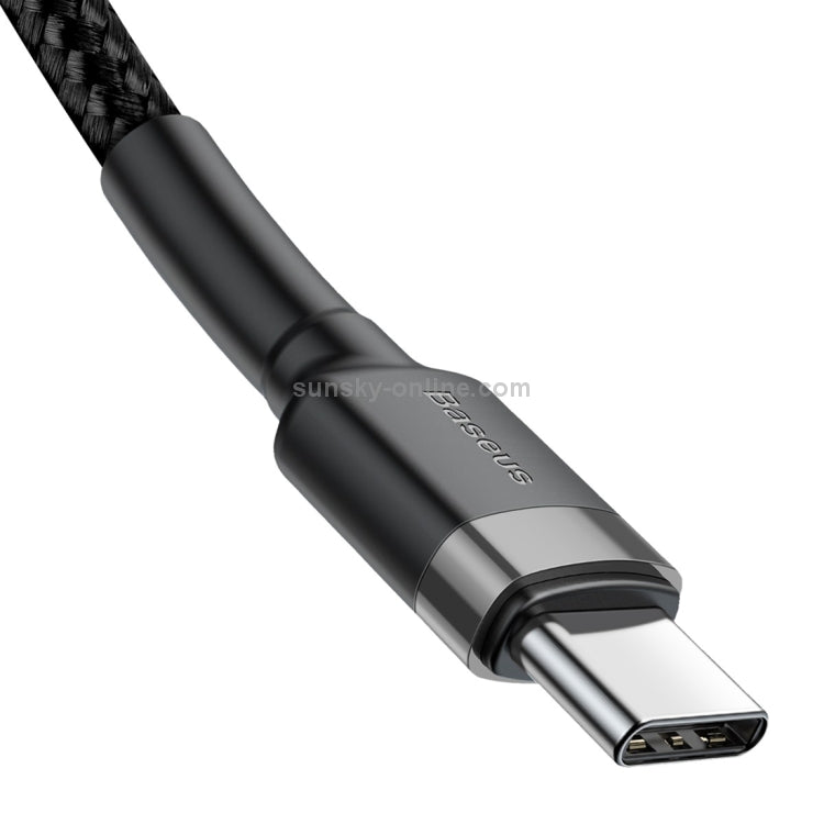 Baseus Cafule USB-C to USB-C Cable 1Meter 60W PD 2.0 Fast Charging  - Black/Grey