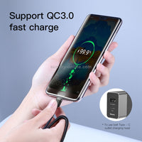 Thumbnail for Baseus Cafule USB-C to USB-C Cable 1Meter 60W PD 2.0 Fast Charging  - Black/Grey
