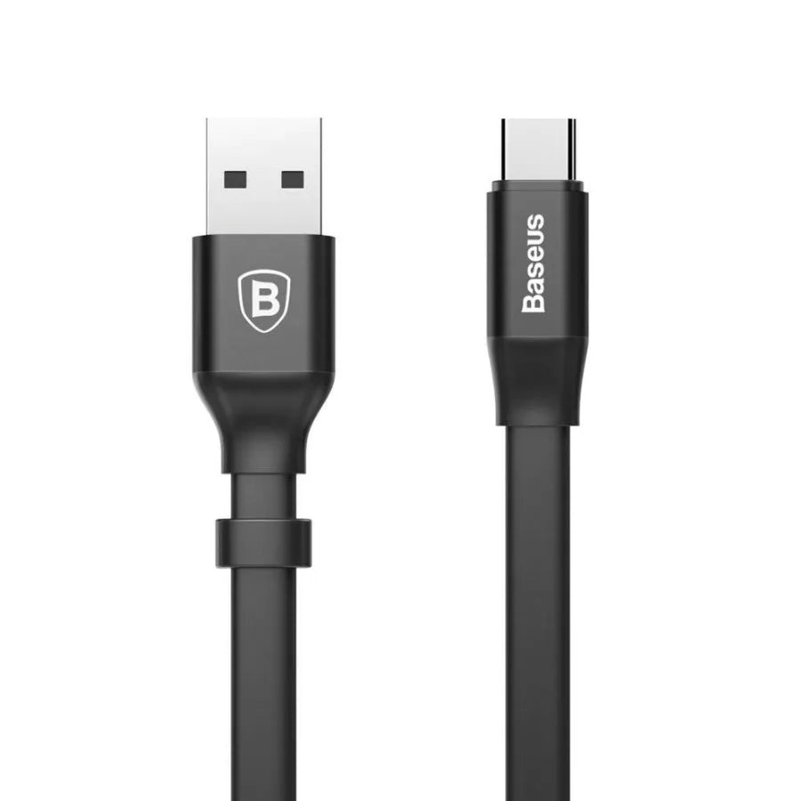 Baseus Portable USB-A to USB-C Cable 23CM Short Cord