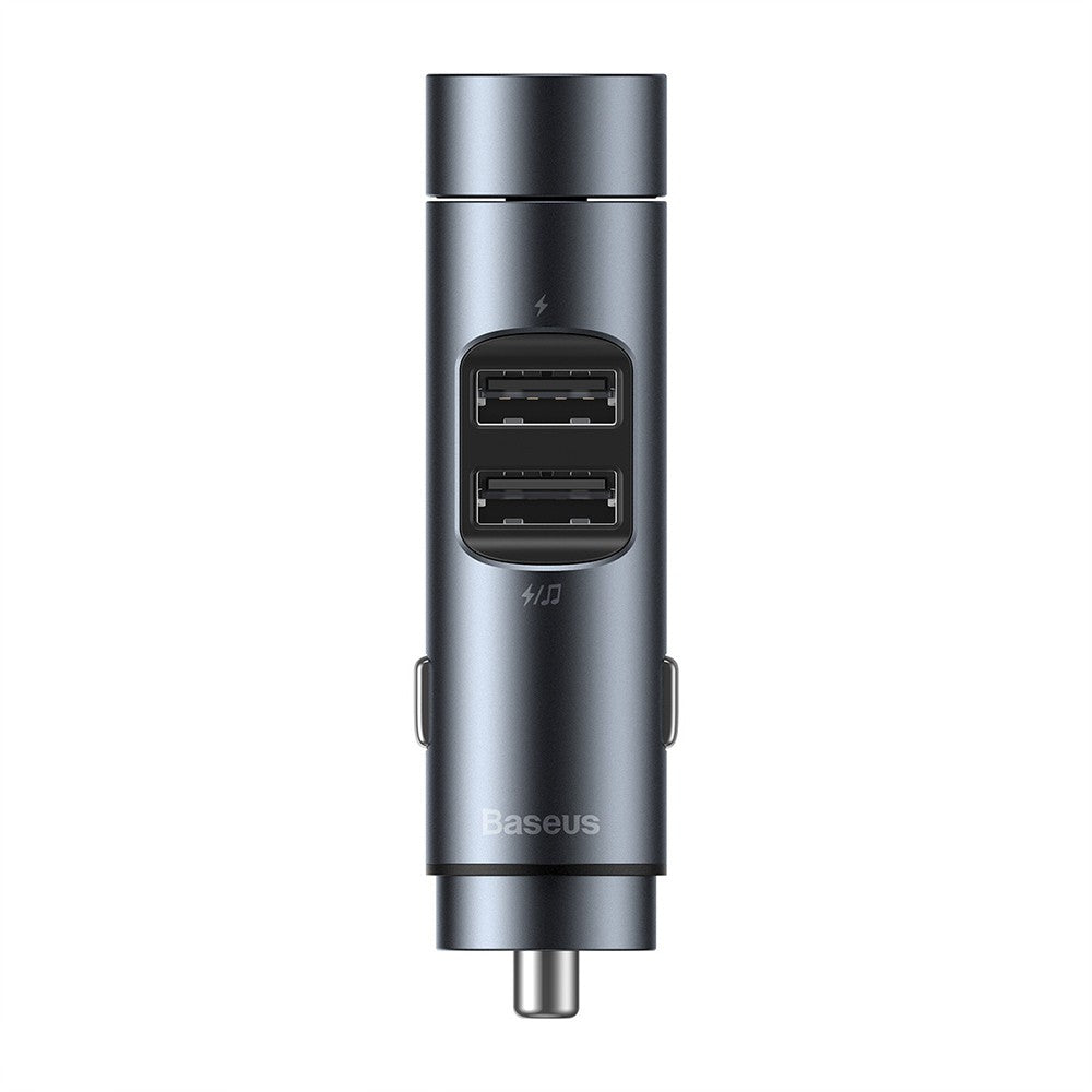 Baseus Energy Column Car Wireless MP3 Charger 5.0 + 5V/3.1A - Grey