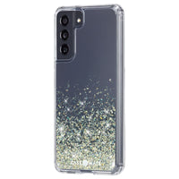 Thumbnail for Case-Mate Twinkle Ombre Case Antimicrobial for Samsung Galaxy S21 FE 5G - Stardust