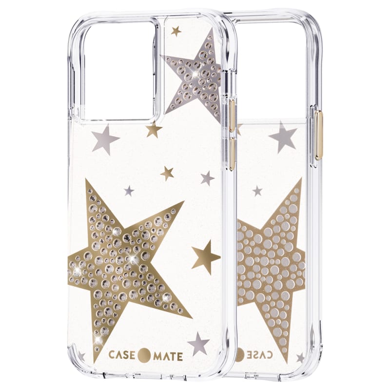 Case-Mate Sheer Superstar Case Antimicrobial for iPhone 13 Pro (6.1" Pro) - Clear