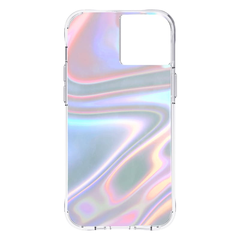 Case-Mate Soap Bubble Case Antimicrobial for iPhone 13 (6.1") - Iridescent