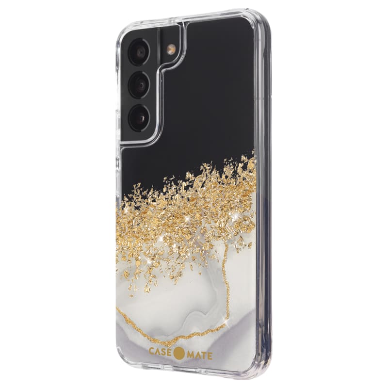 Case-Mate Karat Marble Case for Samsung Galaxy S22 (6.1) - White