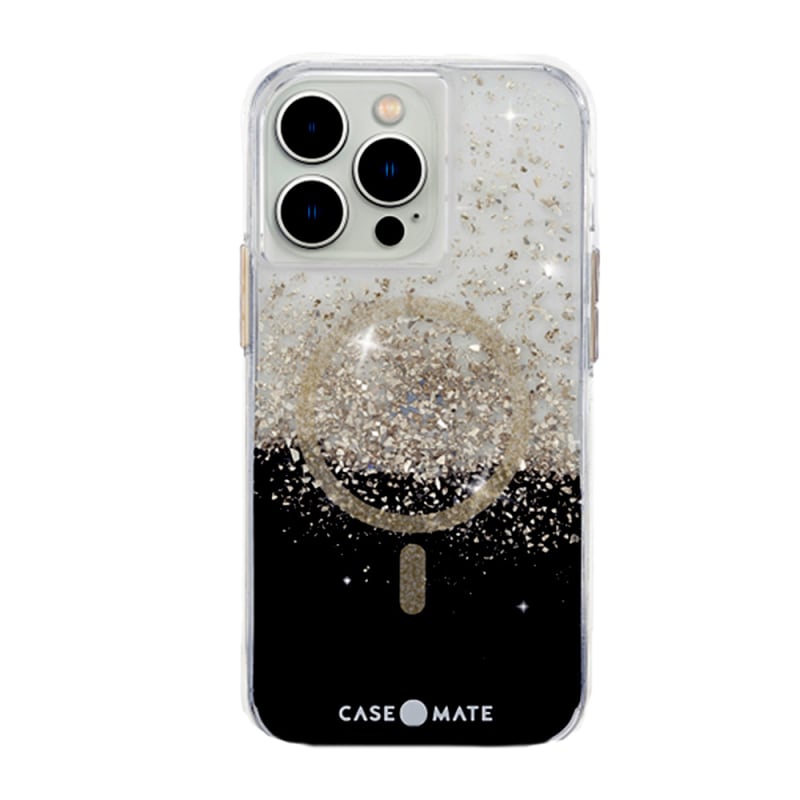 Case-Mate Karat Onyx Magsafe Case for iPhone 14 Pro (6.1") - White / Black