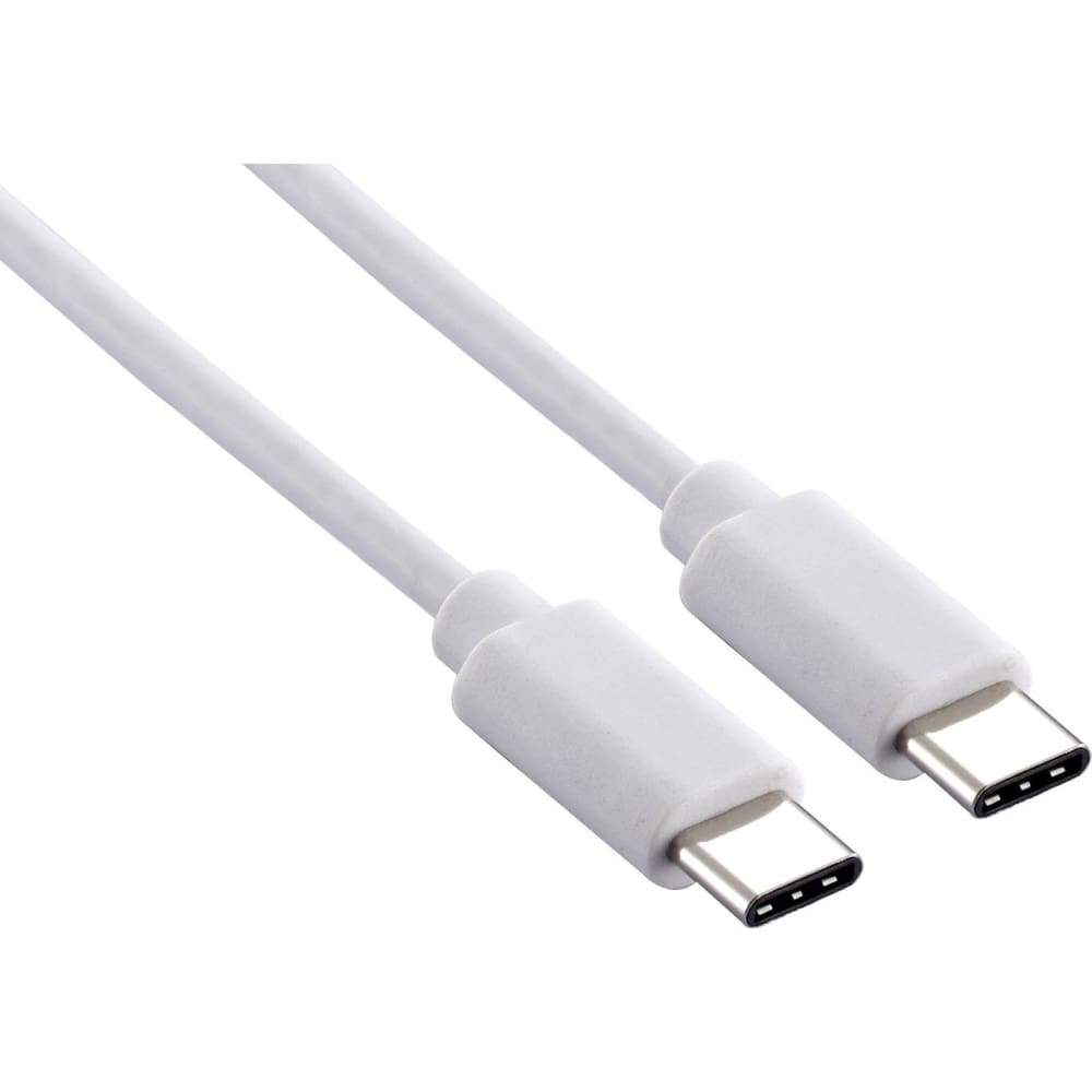 Comsol 3m USB Type-C Male to Type-C Male Charge Cable White - Accessories