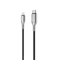 Thumbnail for Cygnett Armoured Fast Charging Premium Strong Braded Lightning to USB-C Cable (2m) - Black