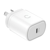 Thumbnail for Cygnett 20W USB-C PD Wall Charger - White - Accessories