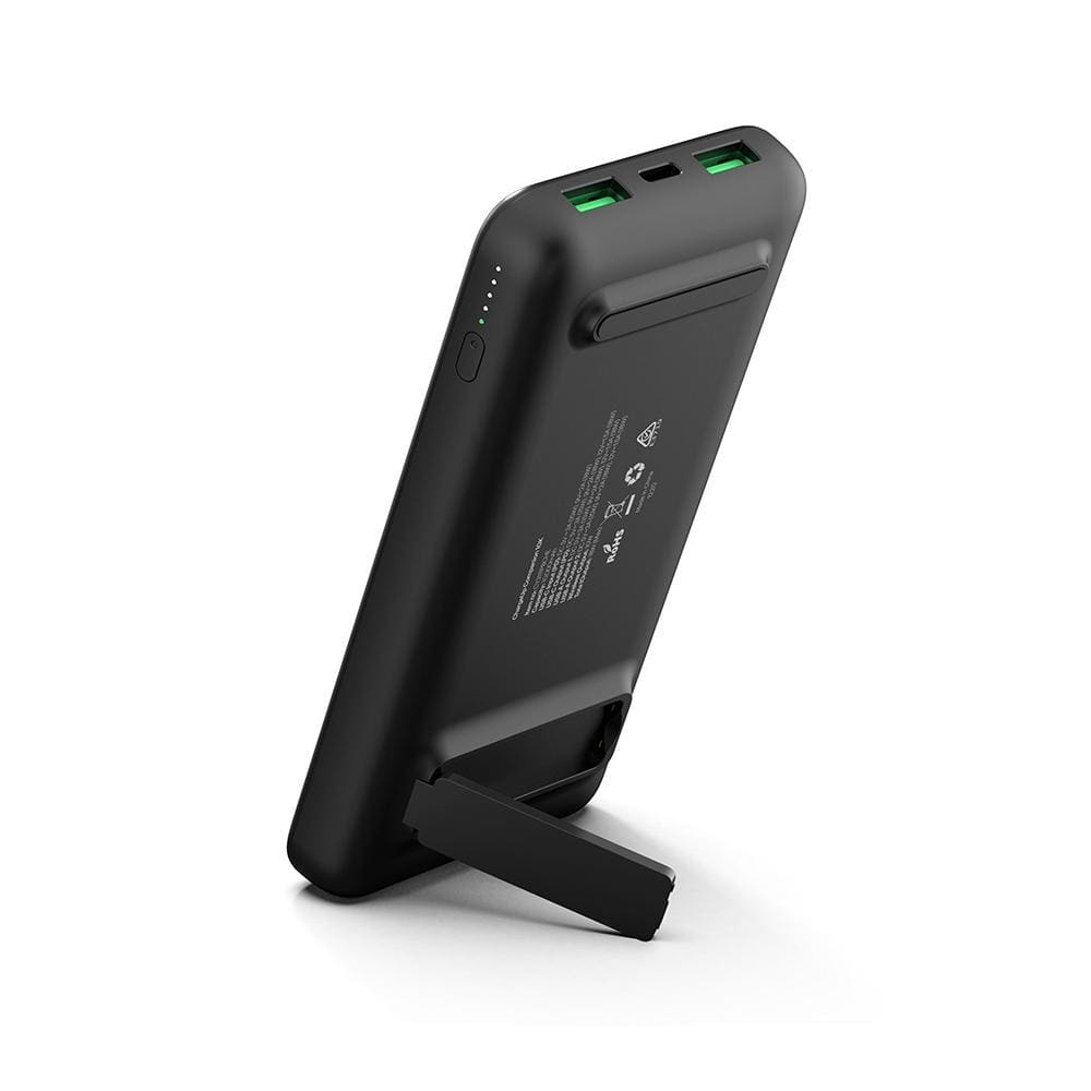 Cygnett Chargeup Companion 10,000 mAh Wireless Power Bank and Stand - Black - Accessories
