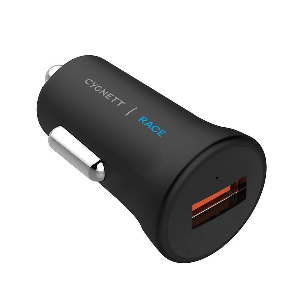Cygnett Race Wireless 10W Smartphone Car Charger Vent Mount - Black - Accessories