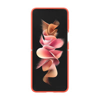 Thumbnail for Samsung Silicone Cover With Ring for Galaxy Flip 3 - Coral
