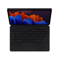 Thumbnail for OPEN BOX Samsung Book Cover Keyboard for Galaxy Tab S7+ S7 FE and S8+  - Black