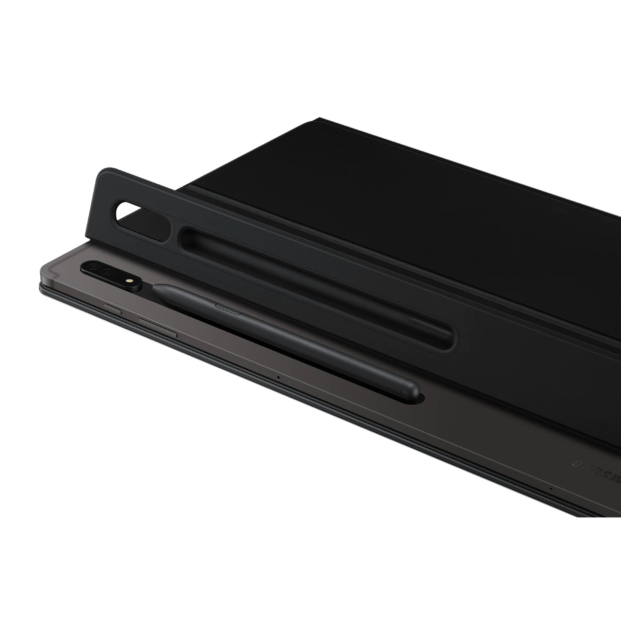 Samsung Galaxy Tab S8 Ultra Book Cover Backlit Keyboard with Trackpad - Black