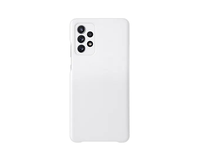 Samsung Smart S View Wallet Cover Case for Galaxy A72 - White
