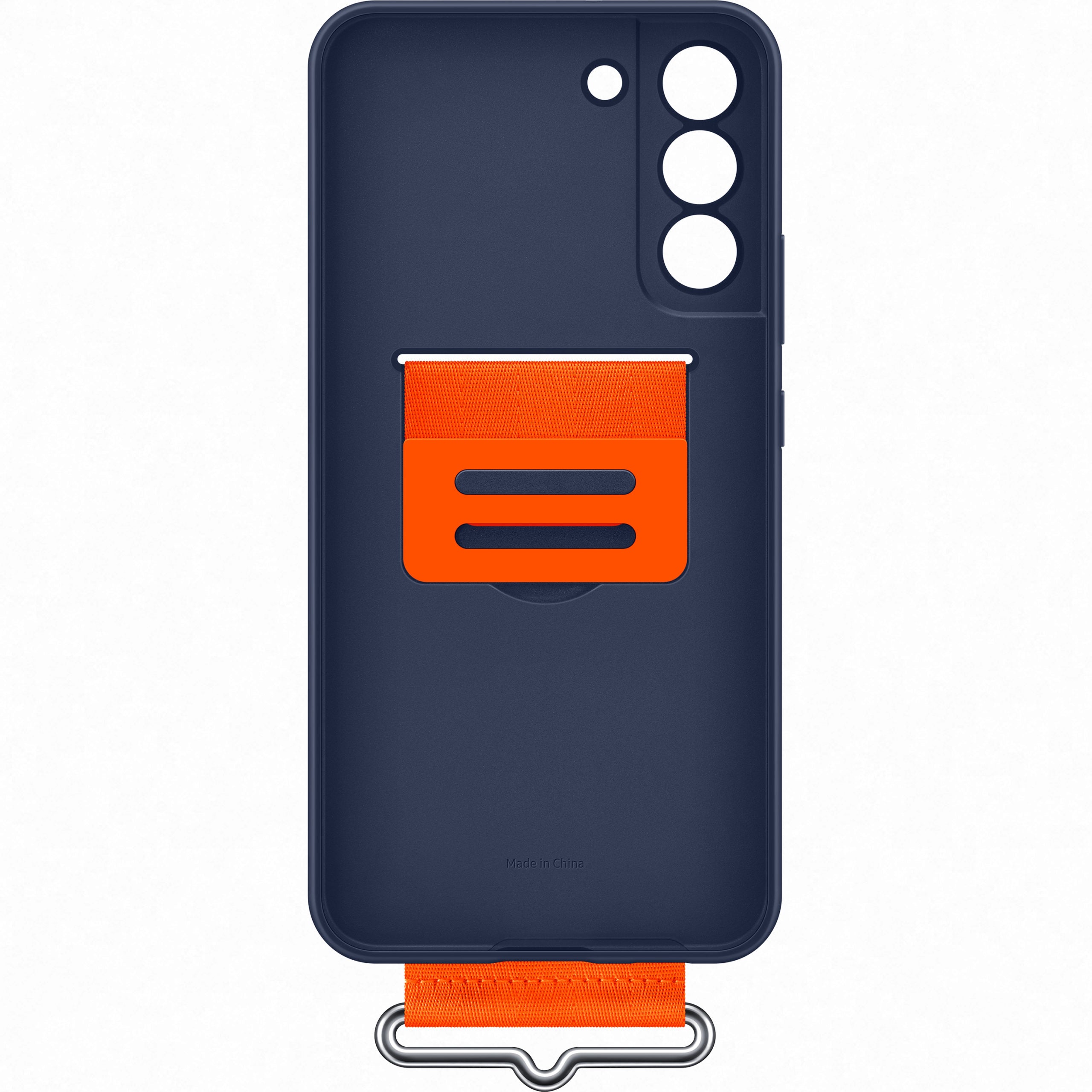 Samsung Silicone Cover with Strap Galaxy S22+ - Navy