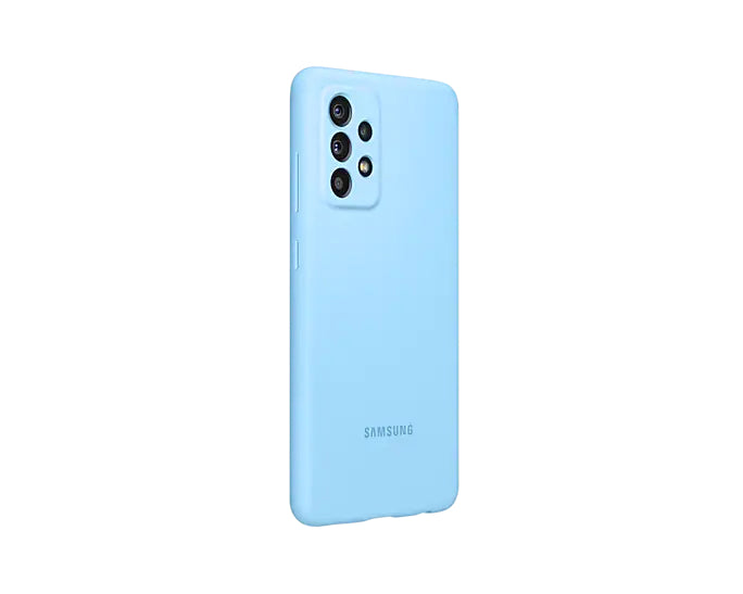 Samsung Galaxy A52/5G A52s 5G Silicone Cover Case - Blue