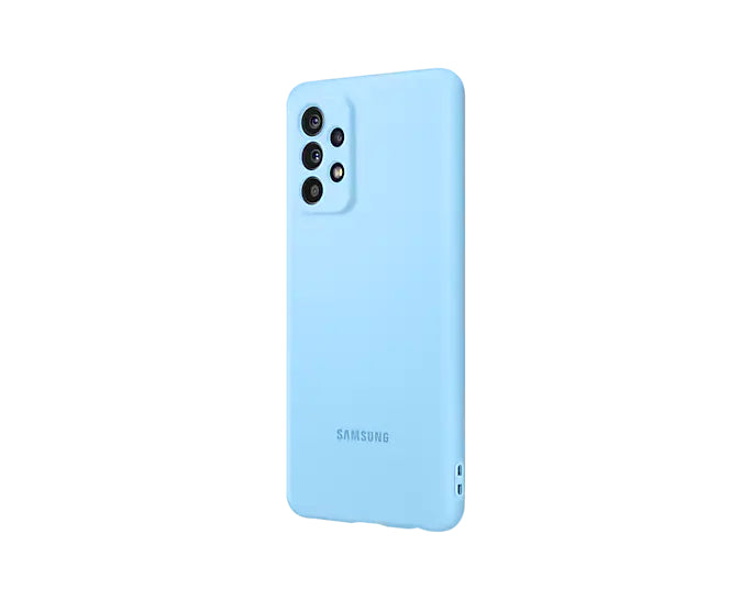 Samsung Galaxy A52/5G A52s 5G Silicone Cover Case - Blue