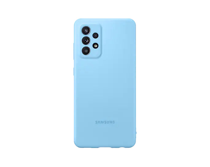 Samsung Galaxy A52/5G A52s 5G Silicone Cover Case - Blue