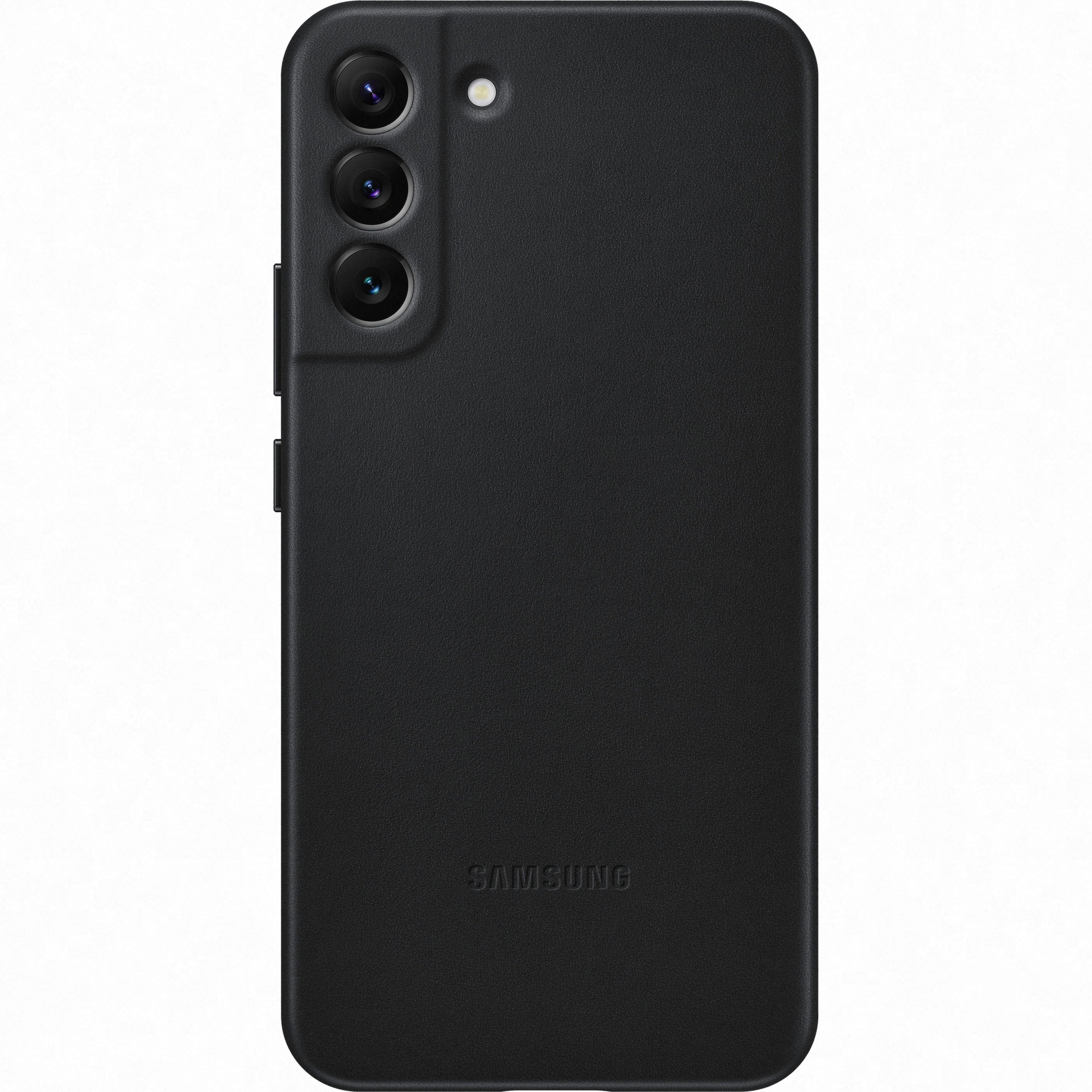 Samsung Leather Cover for Galaxy S22+ PLUS - Black