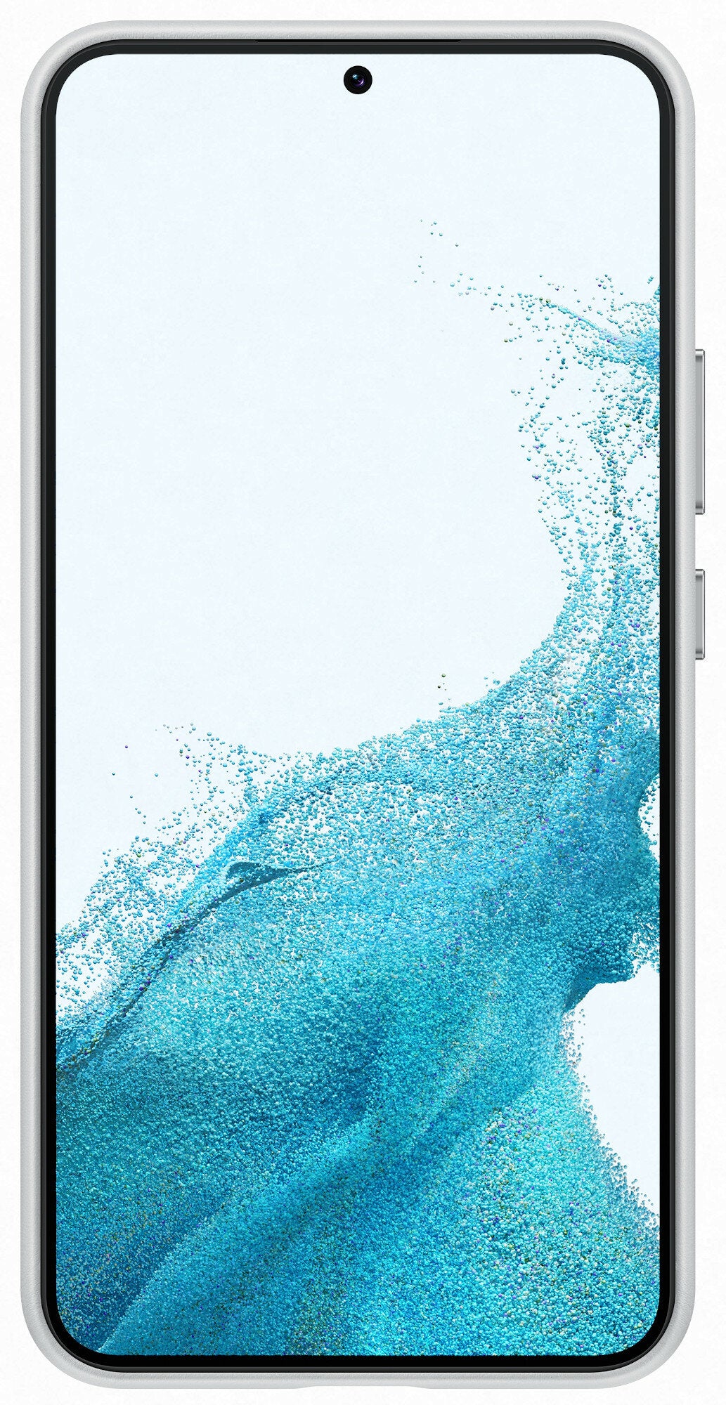 Samsung Leather Cover for Galaxy S22+ PLUS - Light Grey