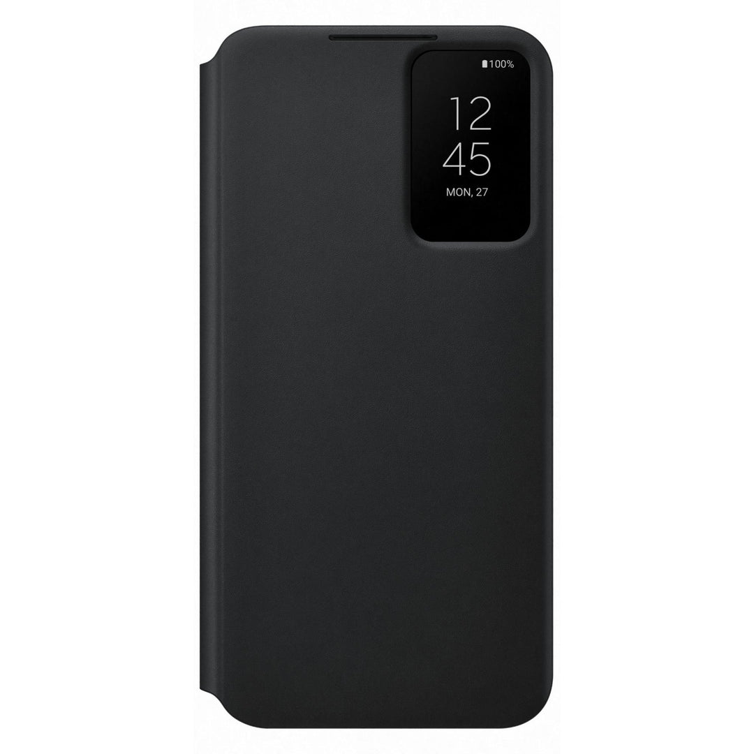 Samsung Smart Clear View Cover Case for Galaxy S22+ (S22 PLUS) - Black