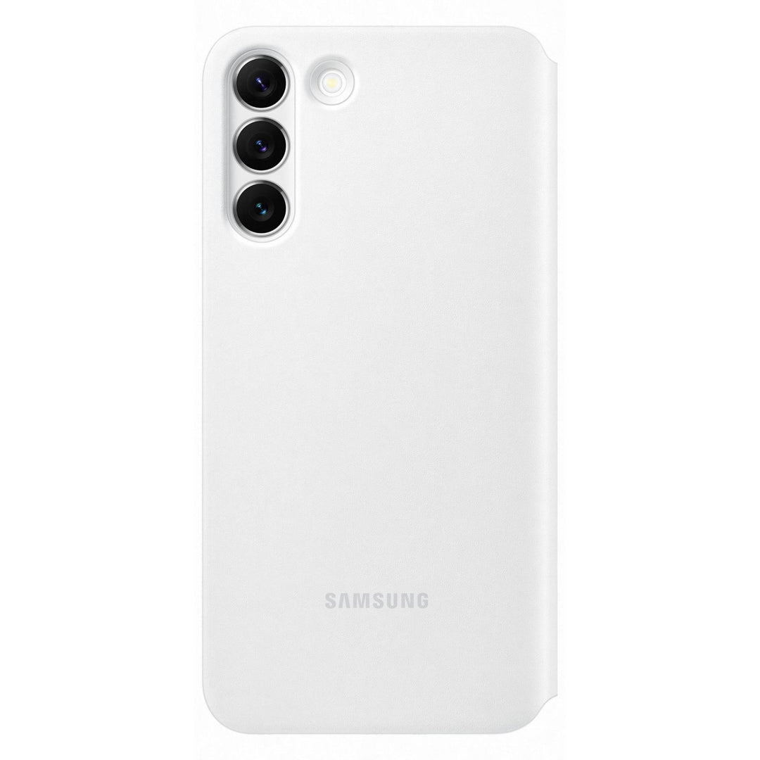 Samsung Smart Clear View Cover for Galaxy S22 Plus - White