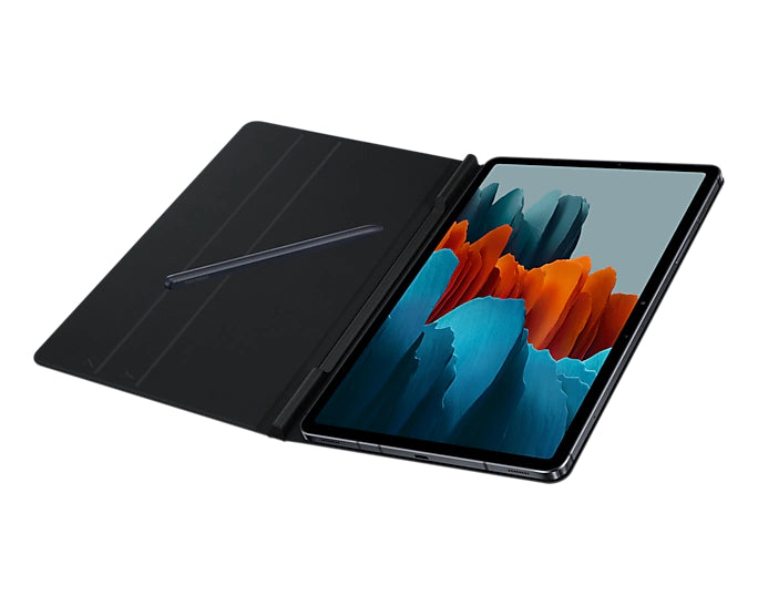 Samsung Book Cover Case suits Galaxy Tab S7 and S8 - Black