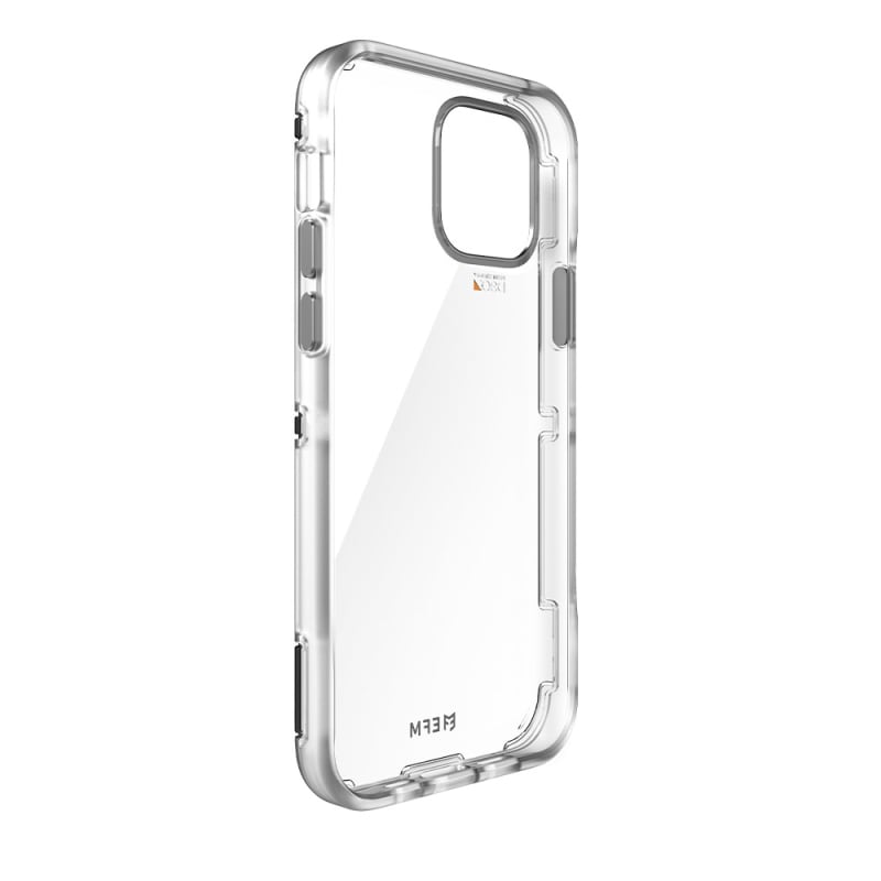 EFM Cayman Case Armour with D3O Crystalex For iPhone 12/12 Pro 6.1" - Clear