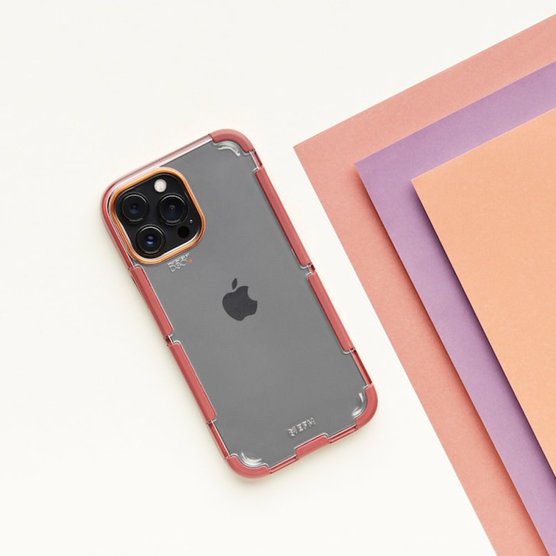 EFM Cayman Case Armour with D3O 5G Signal Plus for iPhone 13 Pro Max (6.7") - Red Velvet
