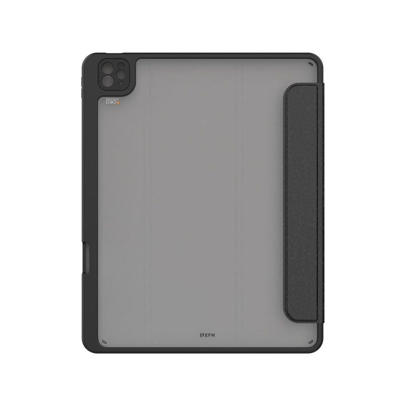 EFM Aspen Folio Case Armour with D3O & Eleather Suits iPad Pro 12.9 - Black