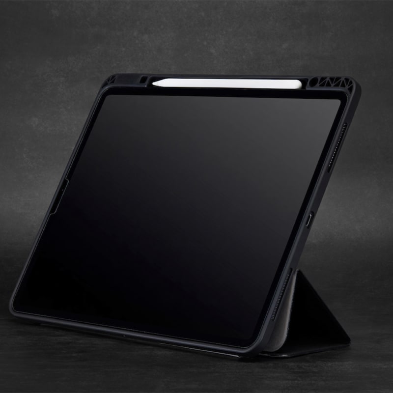 EFM Aspen Folio Case Armour with D3O & Eleather Suits iPad 10.2 - Black