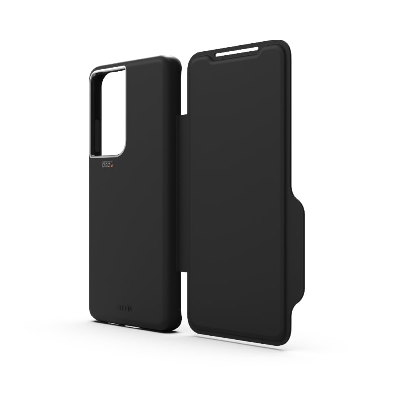 EFM Monaco Case Armour with D3O Signal Plus for Samsung Galaxy S21 Ultra 5G - Black