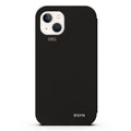 EFM Miami Leather Wallet Case Armour with D3O for iPhone 13 mini (5.4") - Smoke Black