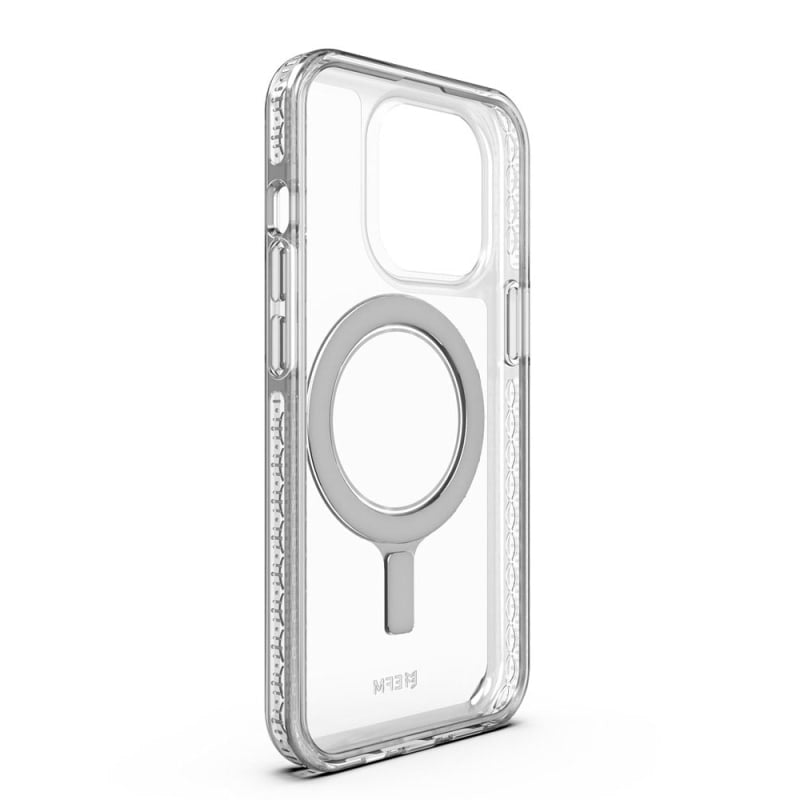 EFM Zurich Flux Case Armour Compatible with MagSafe for iPhone 13 Pro (6.1" Pro) - Frost Clear