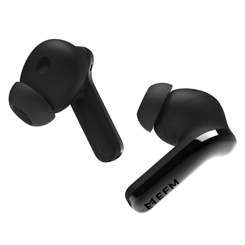 EFM TWS Seattle Hybrid ANC Earbuds - Black