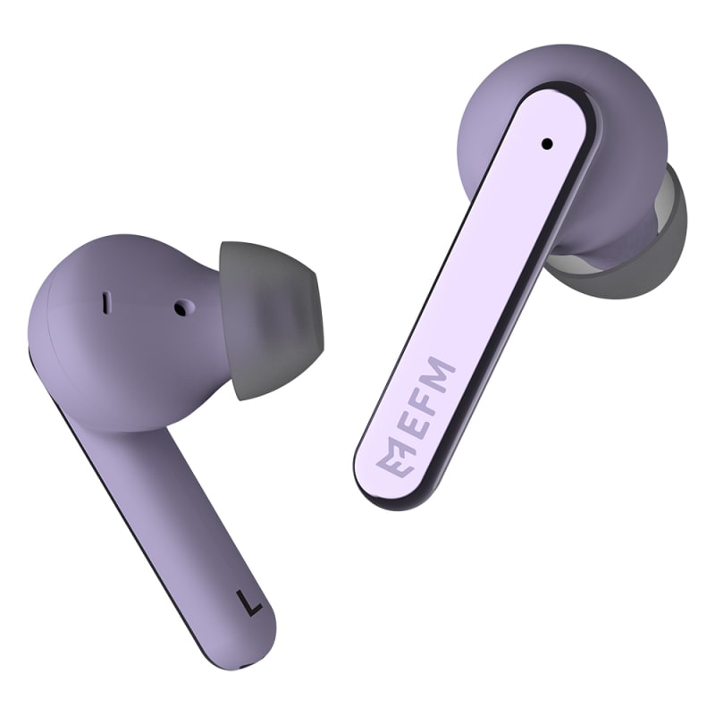 EFM TWS Detroit Earbuds With Wireless Charging - Purple