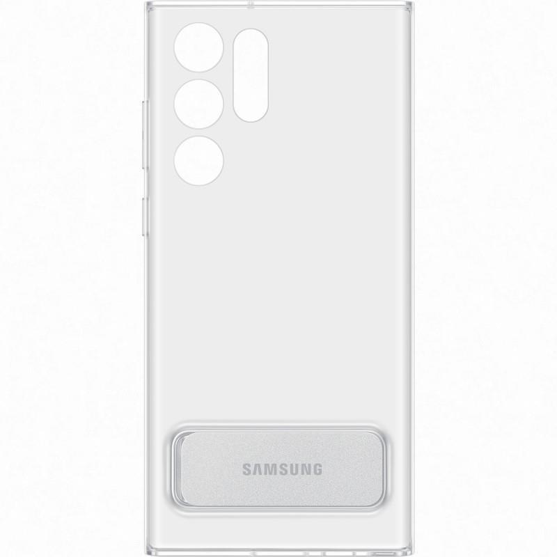 Samsung Standing Cover for Galaxy S22 Ultra - Clear