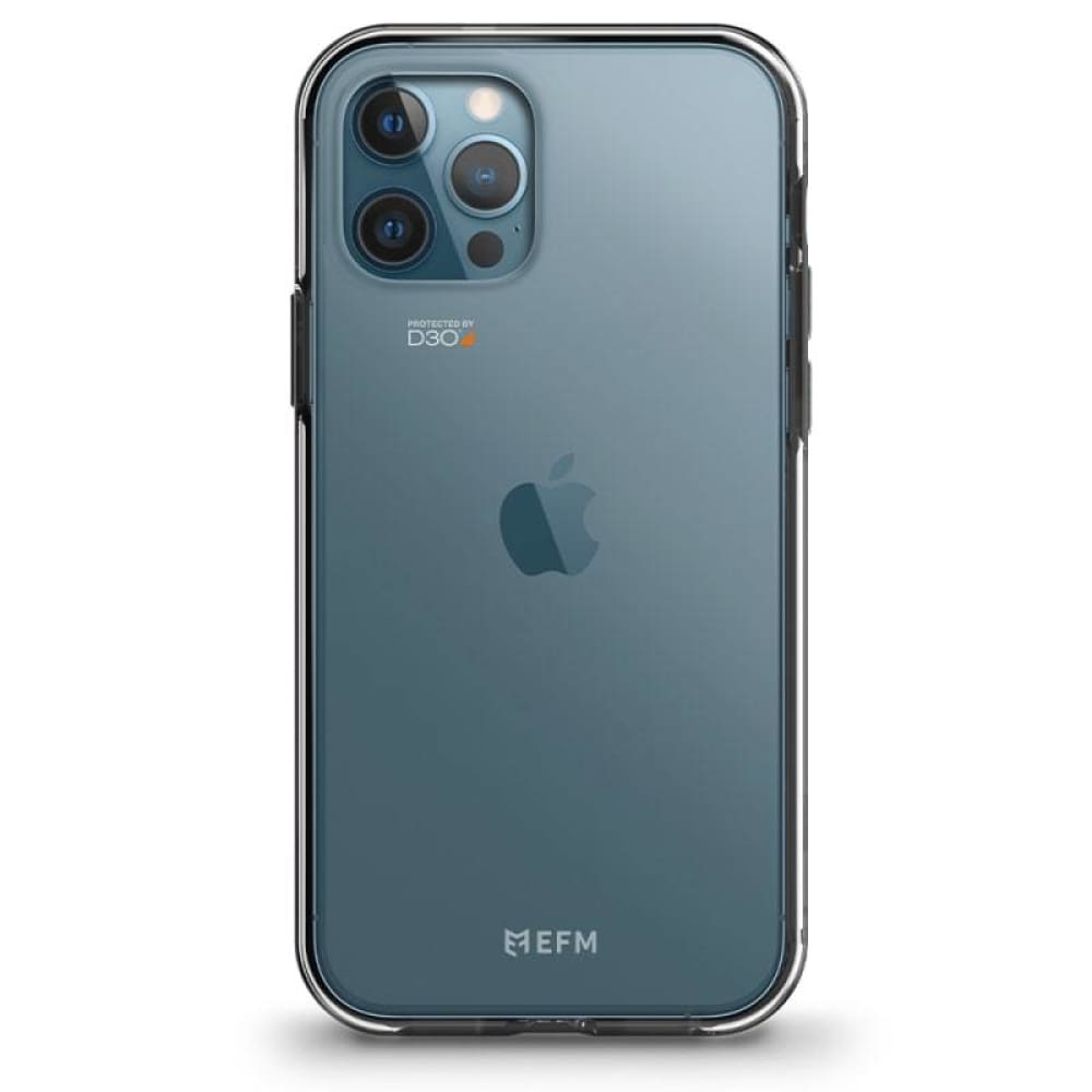 EFM Aspen Case Armour with D3O 5G Signal Plus For iPhone 12/12 Pro 6.1 - Slate/Clear - Accessories
