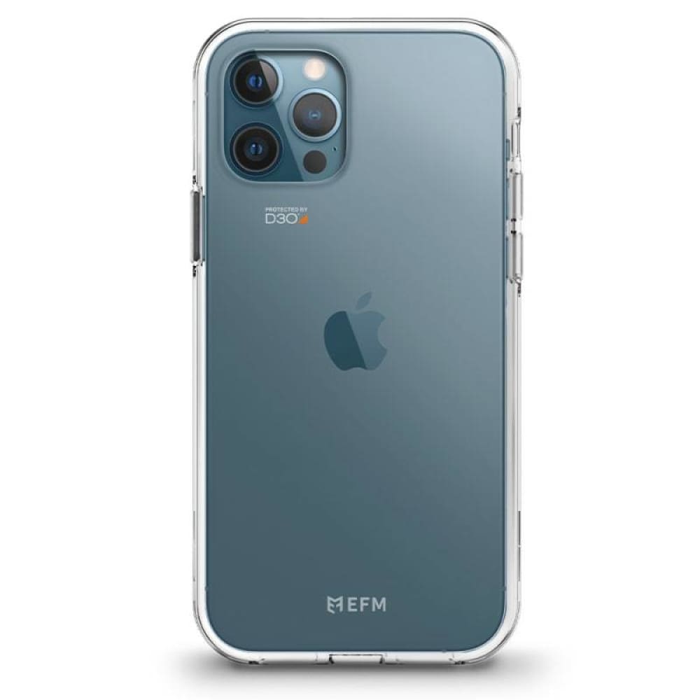 EFM Aspen Case Armour with D3O Crystalex For iPhone 12/12 Pro 6.1 - Crystal Clear - Accessories