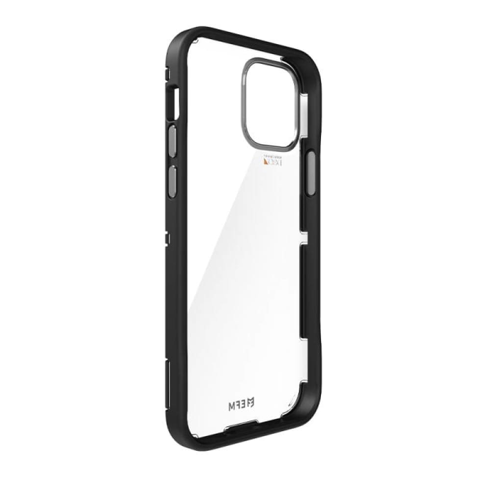 EFM Cayman Case Armour with D3O 5G Signal Plus For iPhone 12/12 Pro 6.1 - Black/Space Grey - Accessories