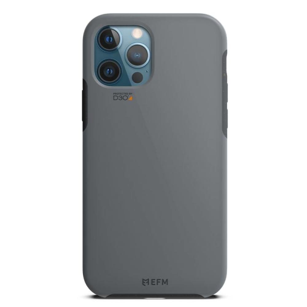 EFM Eco+ Case Armour with D3O Zero For iPhone 12/12 Pro 6.1 - Charcoal - Accessories