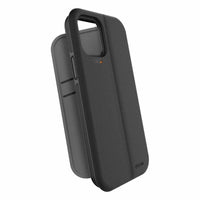 Thumbnail for EFM Miami Wallet Case Armour with D3O For iPhone 12/12 Pro 6.1 - Smoke Black - Accessories