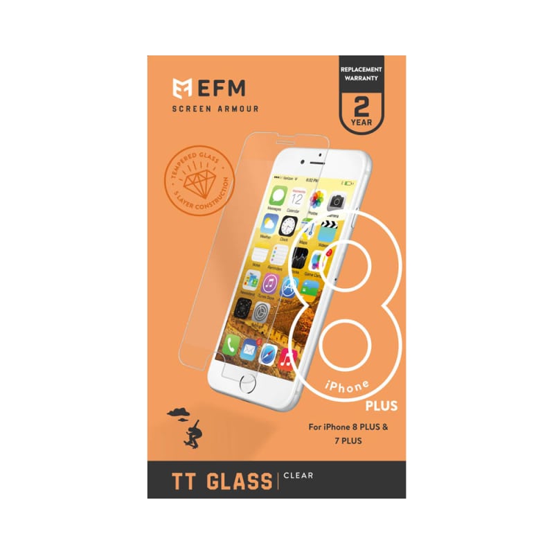EFM True Touch Screen Armour for iPhone 8 Plus/7 Plus - Clear