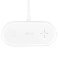 Thumbnail for Bonelk USB-C Dual Wireless Fast Charge Qi Pad - White
