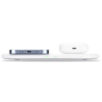 Thumbnail for Bonelk USB-C Dual Wireless Fast Charge Qi Pad - White