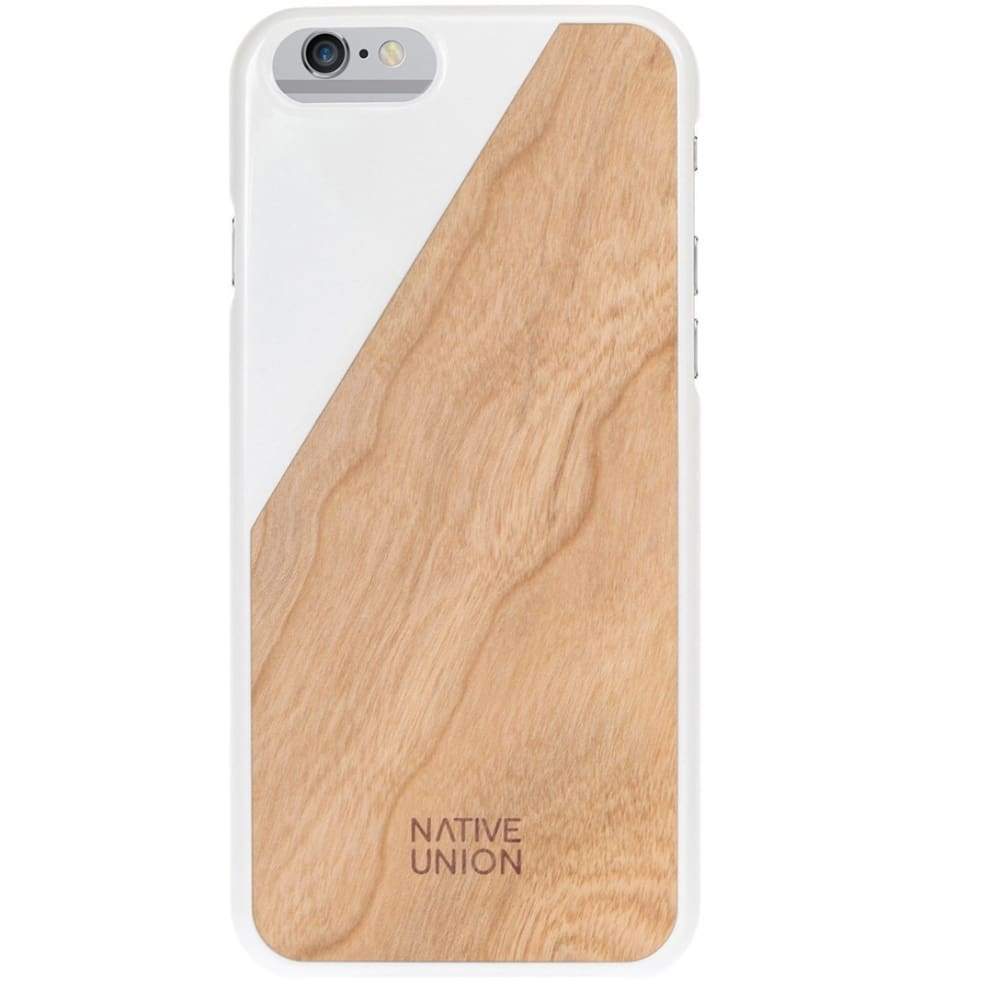 Genuine Native Union Clic Wooden for iPhone 6/6s/7 - White New - Personal Digital