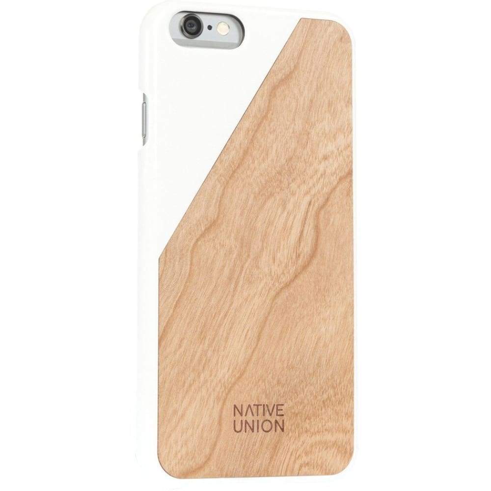 Genuine Native Union Clic Wooden for iPhone 6/6s/7 - White New - Personal Digital